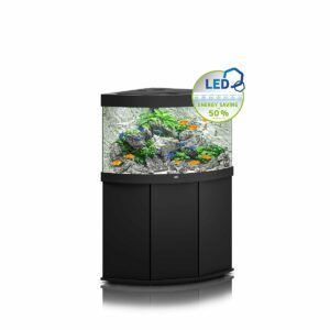 Juwel Komplett Eck-Aquarium Trigon 190 LED mit Unterschrank SBX schwarz