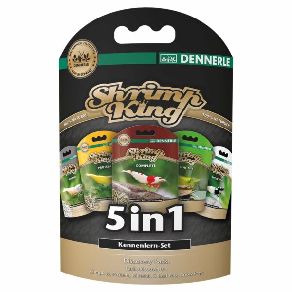 Dennerle Shrimp King Garnelenfutter Multipack 5in1