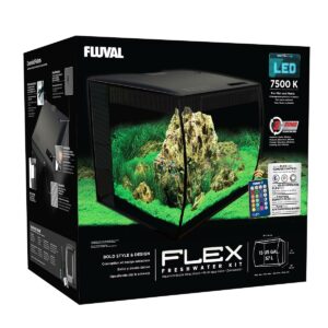 Fluval Aquarium Flex Set 57 L schwarz