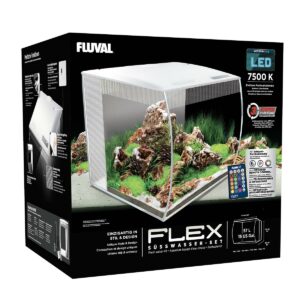Fluval Aquarium Flex Set 57 L weiß