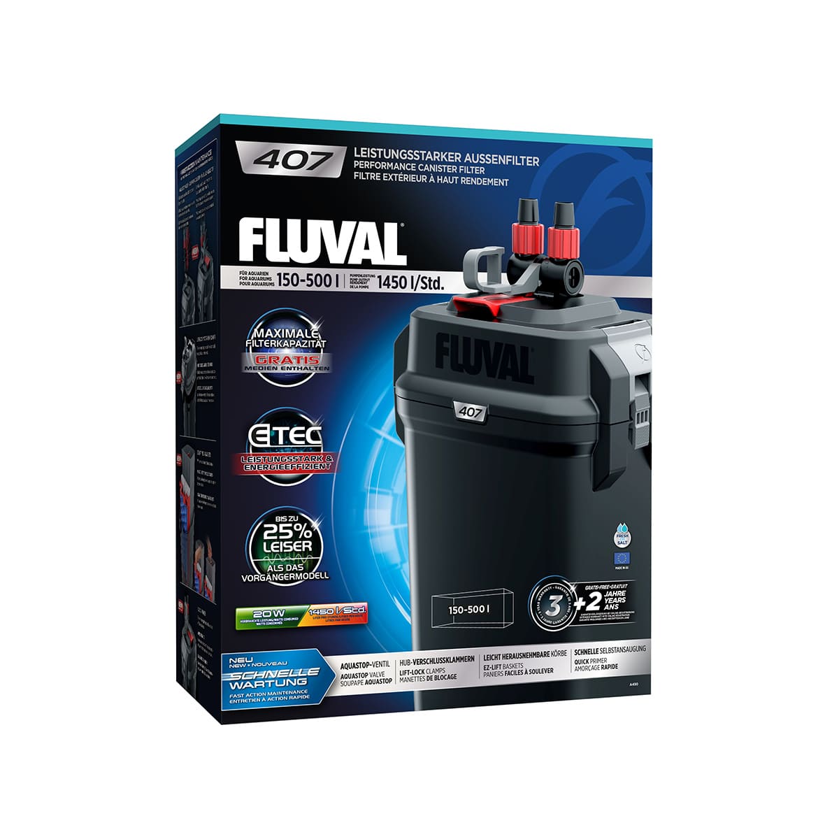 Fluval Außenfilter 7er Serie 407