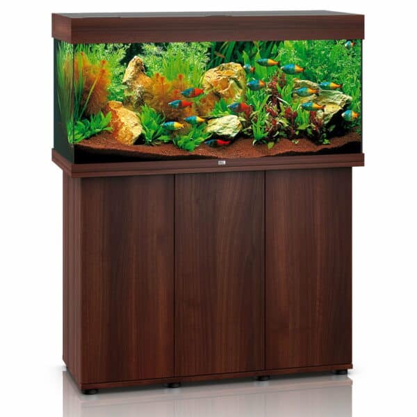 Juwel Rio 180 LED Komplett Aquarium mit Unterschrank SBX dunkles holz