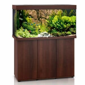 Juwel Rio 350 LED Komplett Aquarium mit Unterschrank SBX dunkles holz