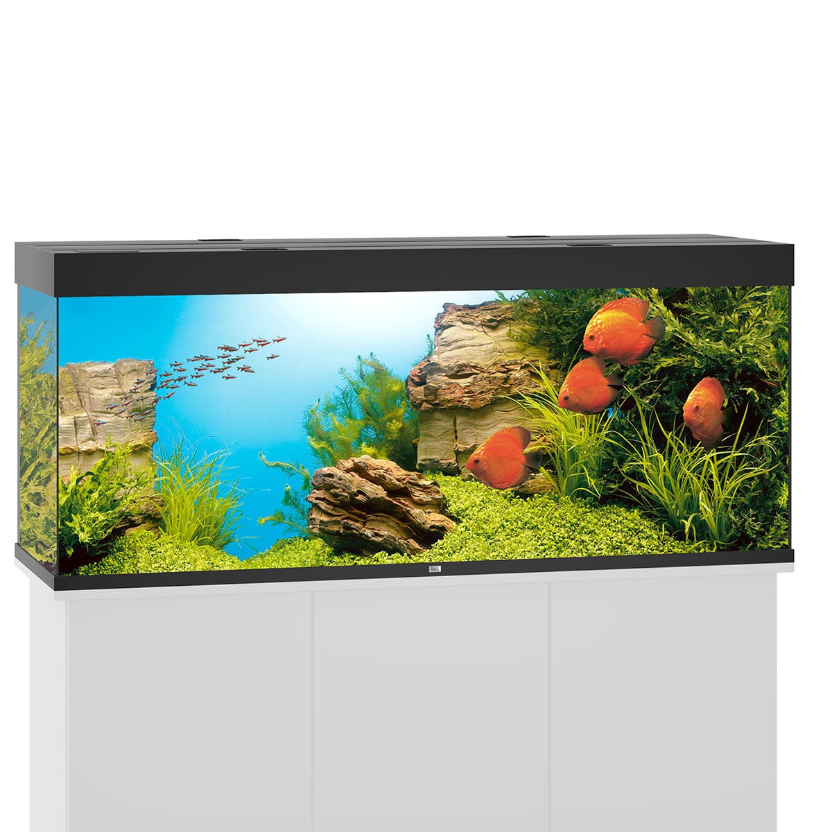 Juwel Rio 450 LED Komplett Aquarium ohne Schrank schwarz