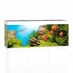 Juwel Rio 450 LED Komplett Aquarium ohne Schrank weiß