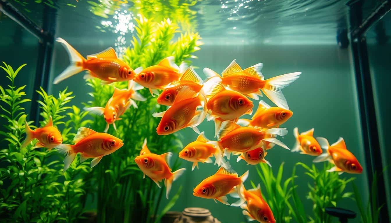 warum sterben goldfische im aquarium